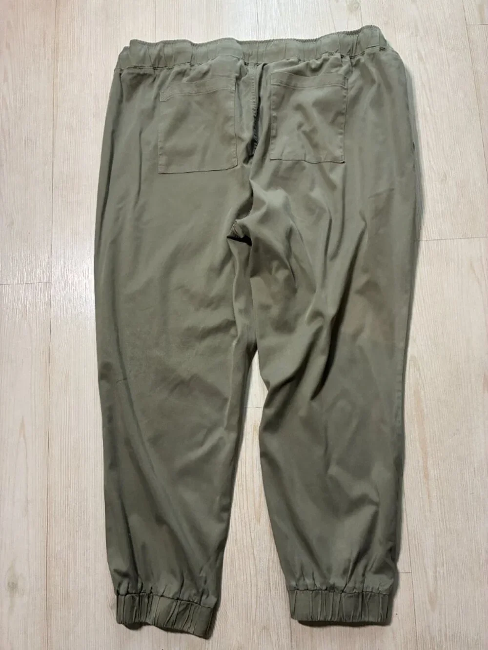Buffalo David Bitton Soft Tencel Pull-On Jogger Army Green Size XXL